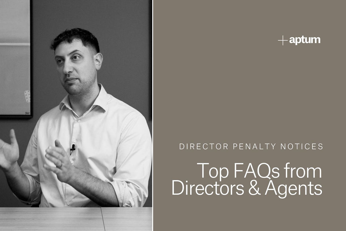 Director Penalty Notices: Top FAQs from Directors & Agents
